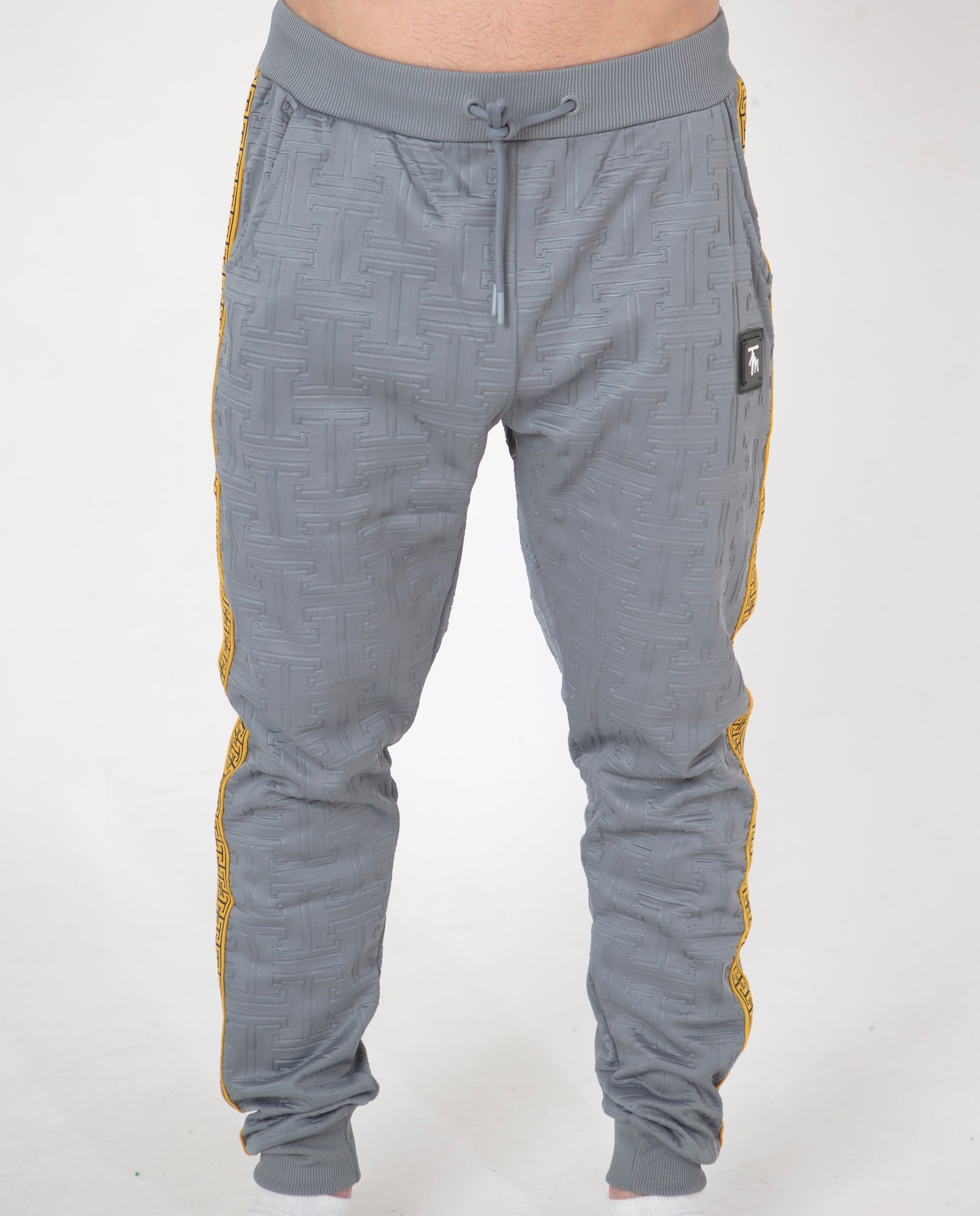 HRM FITTED COLLARED TRACKSUIT GREY